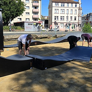 Neuer Pumptrack eröffnet