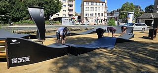 Neuer Pumptrack eröffnet