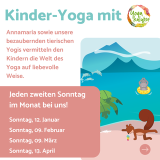 Kinder-Yoga in der Meerraum Salzgrotte