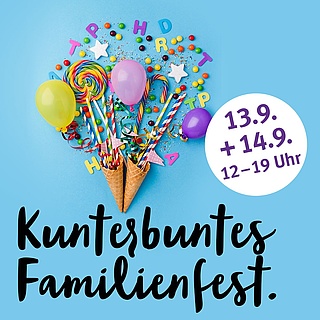 Kunterbuntes Familienfest