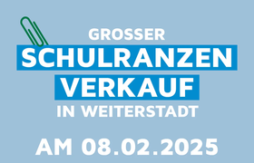 Großer Schulranzen-Verkauf