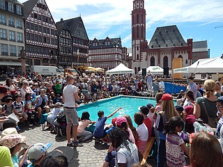 Das 10. Solarrennen auf dem Frankfurter Römerberg