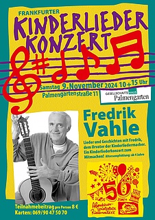 Kinderliederkonzert mit Fredrik Vahle