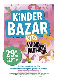 Kinder Bazar Kita Windmühlenstraße Mainz