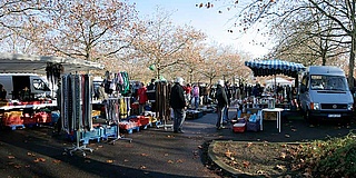 Flohmarkt in Darmstadt