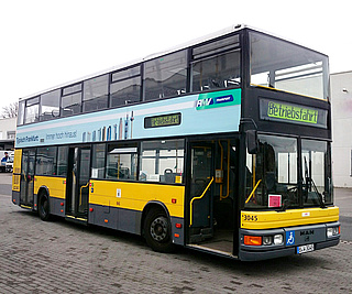 Frankfurt testet Einsatz von Doppeldecker-Bussen