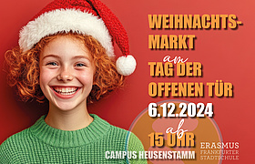 Weihnachtsmarkt am Erasmus Gymnasium