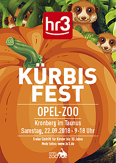 hr3 Kürbisfest im Opel Zoo