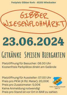 5. Gibber Wiesenflohmarkt