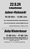 Indoorflohmarkt und Babybasar