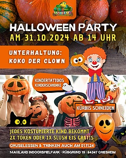 Halloween Party im Maxiland Griesheim/Darmstadt