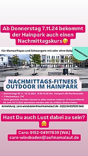 Nachmittags-Fitness Hainpark