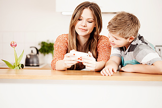 Bildschirmzeiten für Kinder