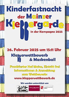 Grosse Kinderfastnacht mit Klepperwettbewerb