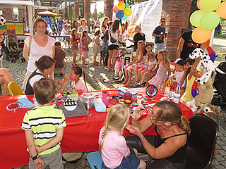 Chillen und rocken beim Stadtteilfest