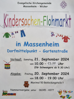 Kindersachen-Flohmarkt