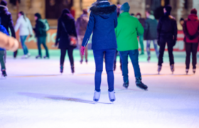 Eisdisco auf der Henkell-Kunsteisbahn