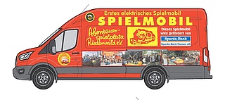 Elektrospielmobil für den Abenteuerspielplatz Riederwald