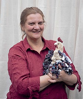 Amanda, das kleine Huhn