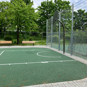 Neuer Bolzplatz und Streetballfläche in Frankfurt-Praunheim abgeschlossen