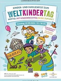 Kinder- und Familienfest zum Weltkindertag in Wiesbaden