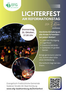 Bad Homburger Lichterfest am Reformationstag