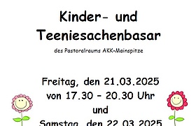 Kinder- und Teeniesachenbasar