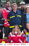 Blaulichttag auf dem Aliceplatz