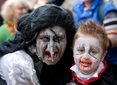 Kinder-Halloween